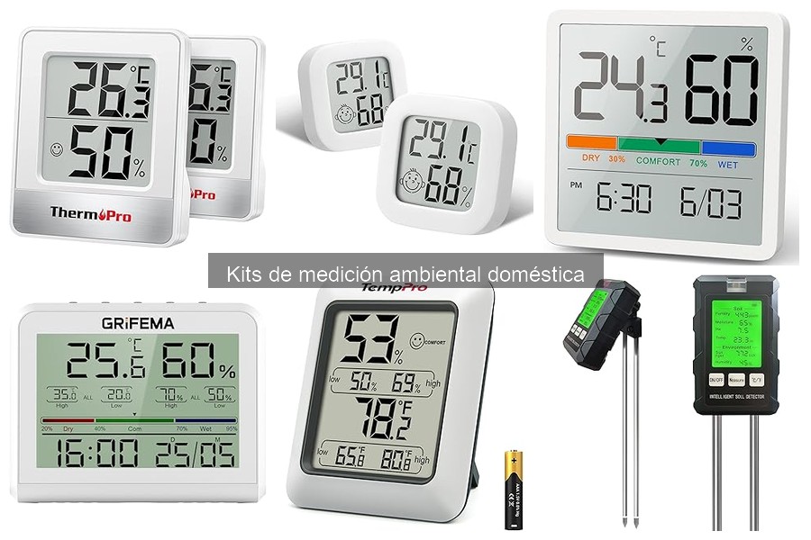 Mejores kits de medición ambiental para tu hogar