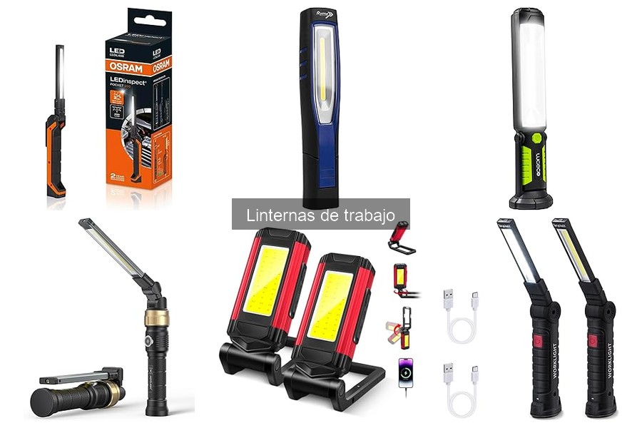 Mejores linternas de trabajo para electricistas: comparativa 2023