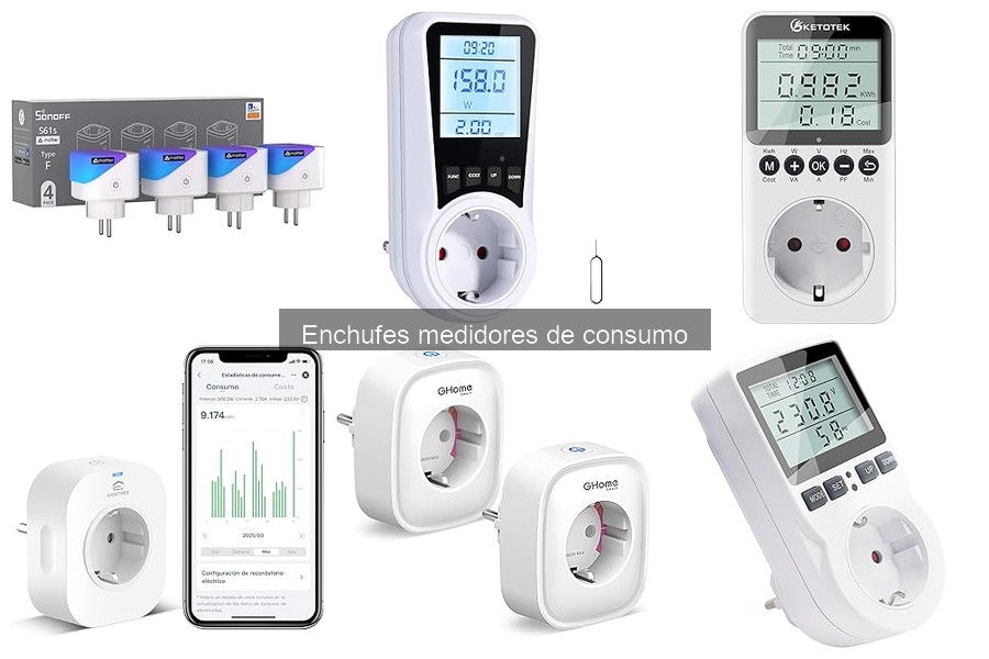 Mejores lugares para comprar enchufes medidores de consumo