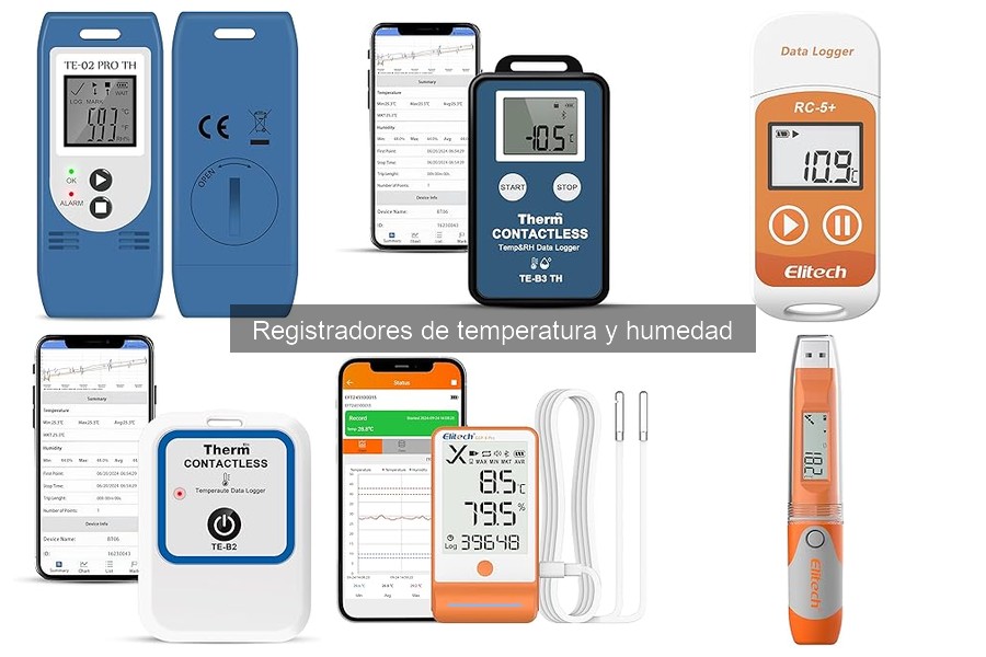 Mejores lugares para comprar registradores de temperatura y humedad
