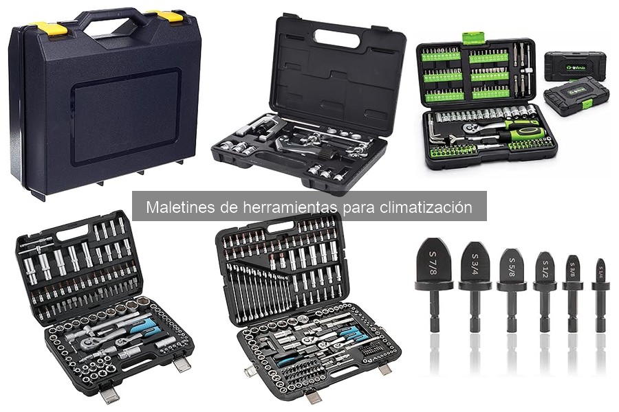 Mejores maletines de herramientas para climatización 2023