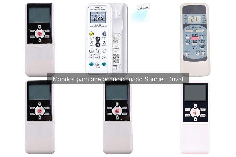 Mejores mandos a distancia compatibles con Saunier Duval