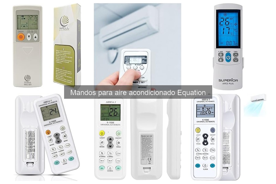 Mejores Mandos para Aire Acondicionado Equation en 2023