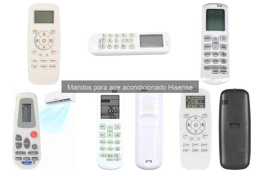 Mejores mandos para aire acondicionado Hisense en 2023