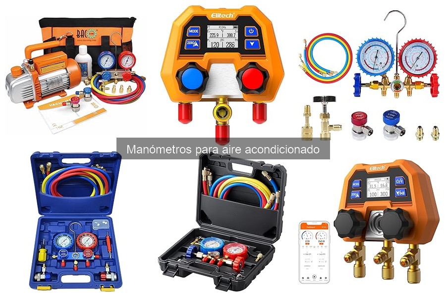 Mejores manómetros para técnicos de aire acondicionado