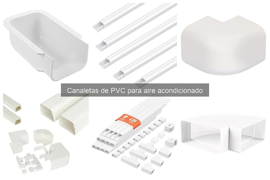 Mejores marcas de canaletas de PVC para aire acondicionado