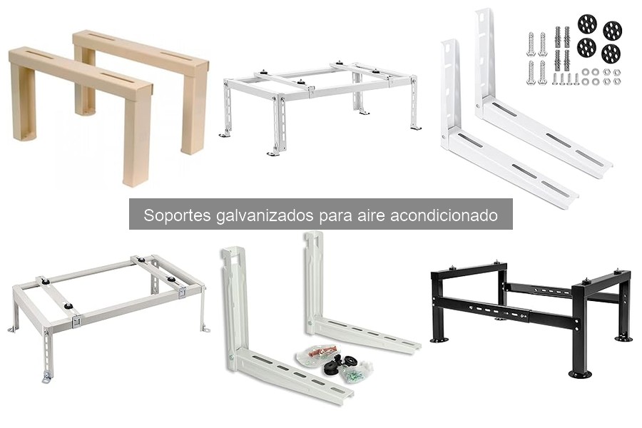 Mejores marcas de soportes galvanizados para aire acondicionado