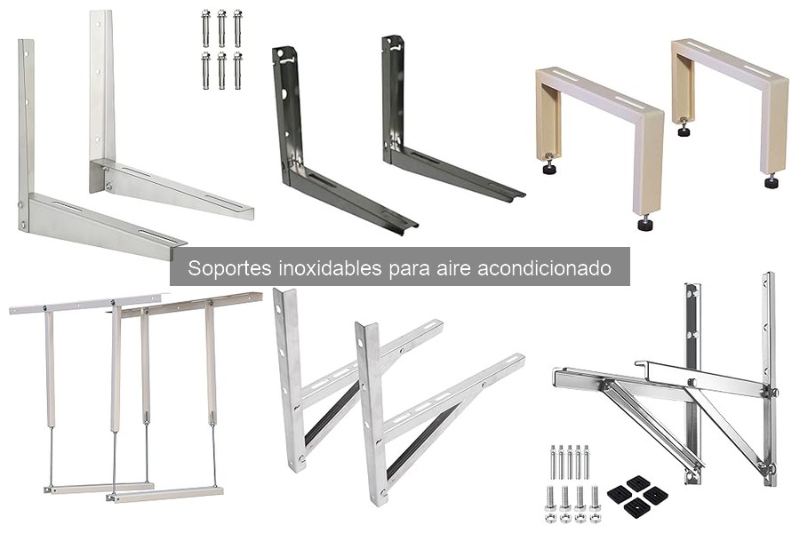 Mejores marcas de soportes inoxidables para aire acondicionado