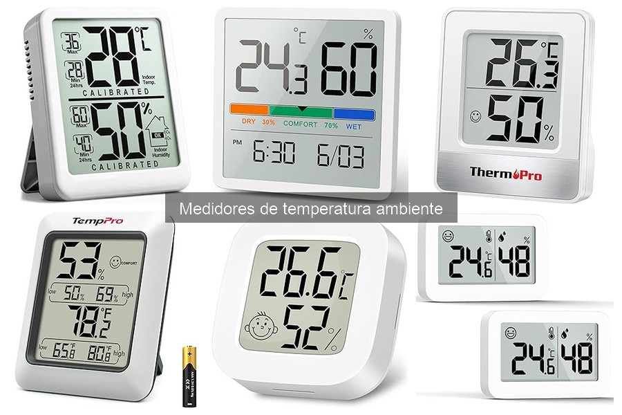 Mejores medidores de temperatura ambiente para el hogar