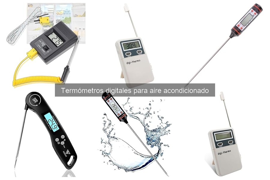 Mejores ofertas de termómetros digitales para aire acondicionado