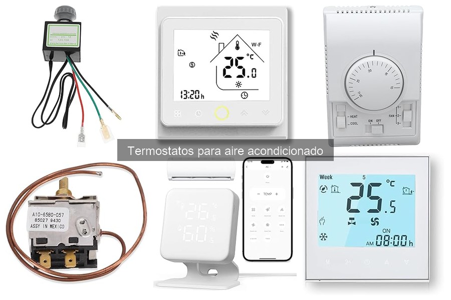 Mejores ofertas y precios de termostatos para aire acondicionado
