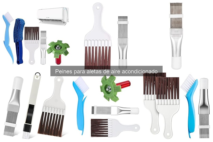 Mejores peines para aletas de aire acondicionado según técnicos