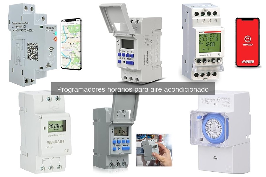 Mejores programadores horarios para aire acondicionado 2023