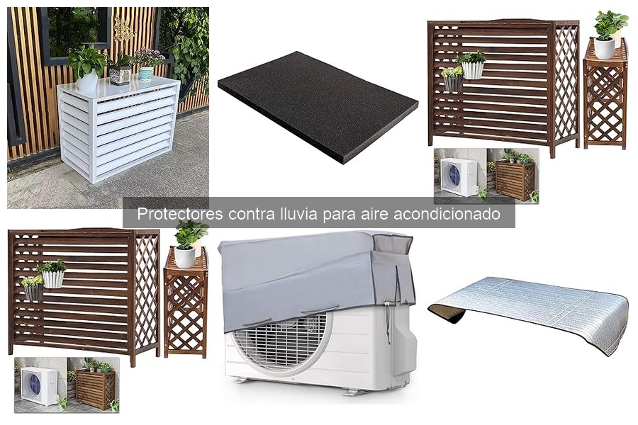 Mejores protectores contra lluvia para aire acondicionado 2023