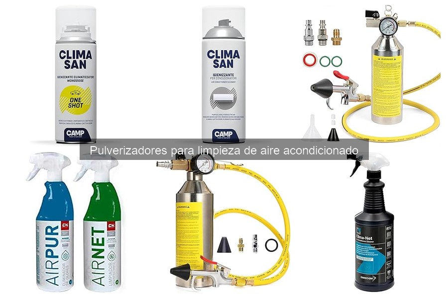 Mejores pulverizadores para limpiar aire acondicionado 2023