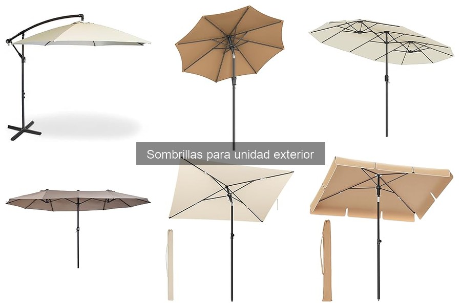 Mejores sombrillas para unidades exteriores de aire acondicionado 2023