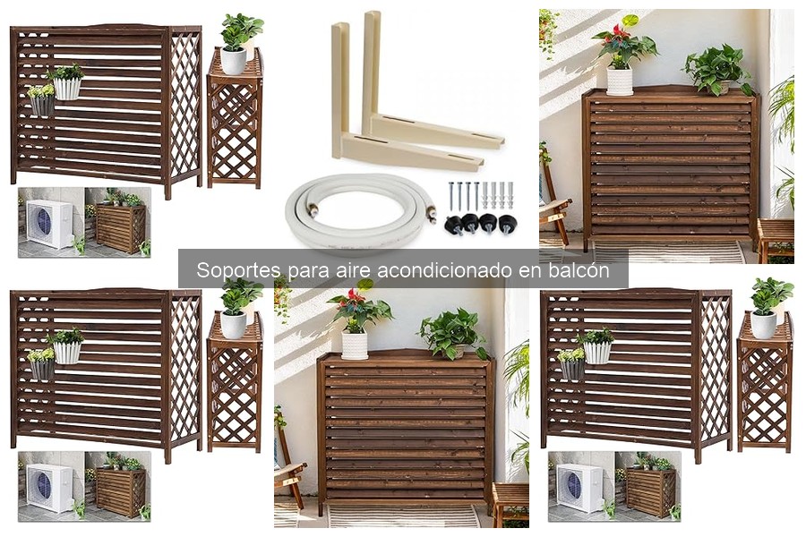 Mejores soportes para aire acondicionado en balcón calidad-precio
