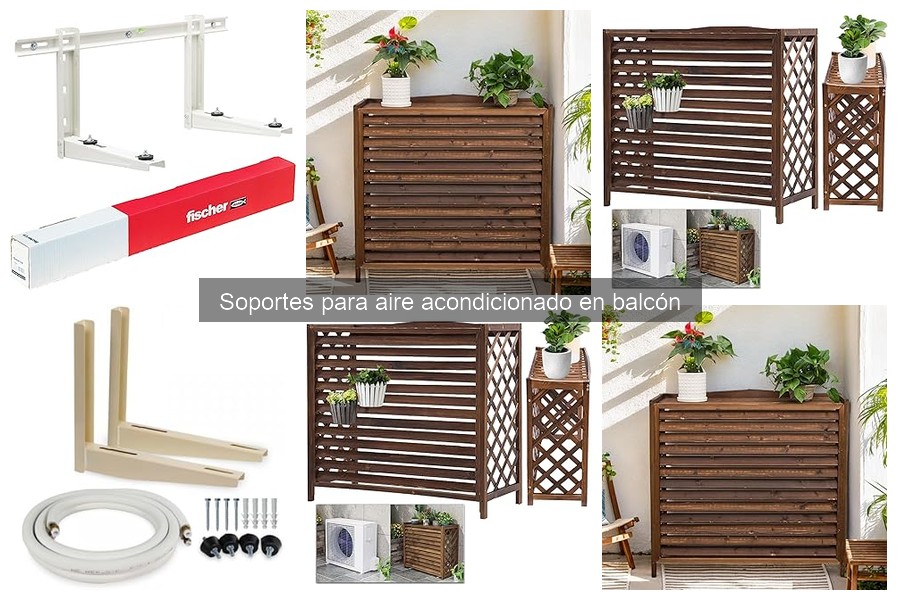 Mejores soportes para aire acondicionado en balcón según usuarios