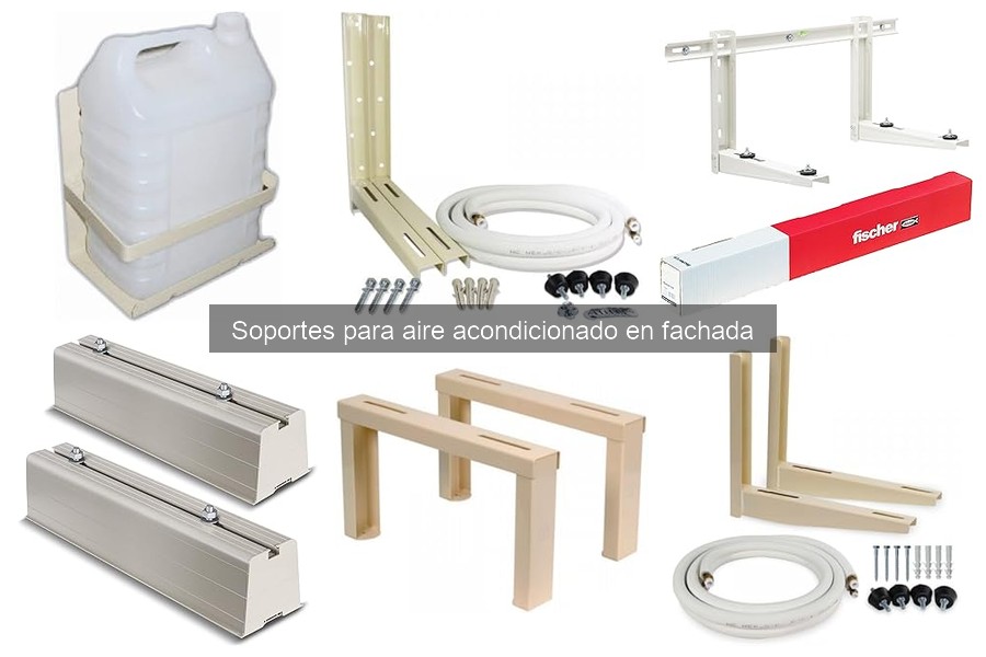 Mejores soportes para aire acondicionado en fachada 2023