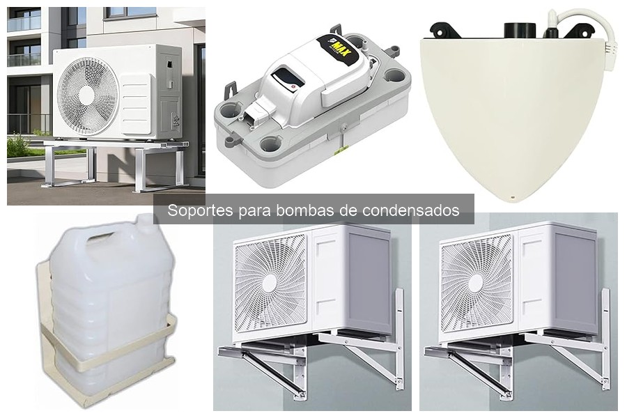 Mejores soportes para bombas de condensados en casa