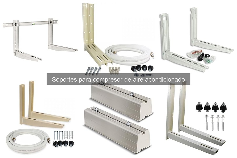 Mejores soportes para compresor de aire acondicionado 2023