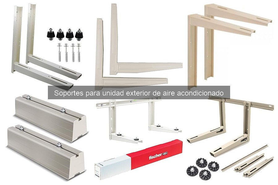 Mejores soportes para unidad exterior de aire acondicionado 2023
