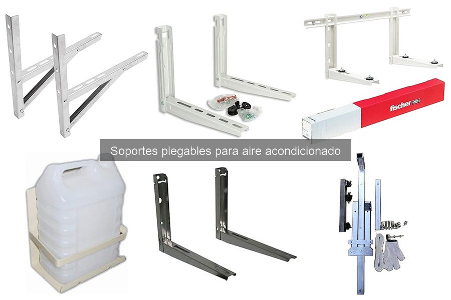 Mejores soportes plegables para aire acondicionado 2023