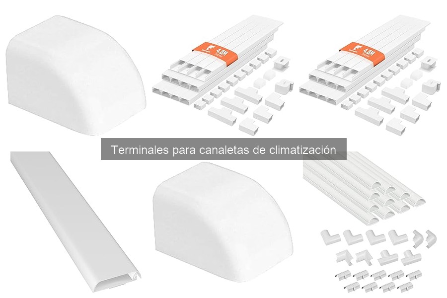 Mejores terminales para canaletas de climatización 2023