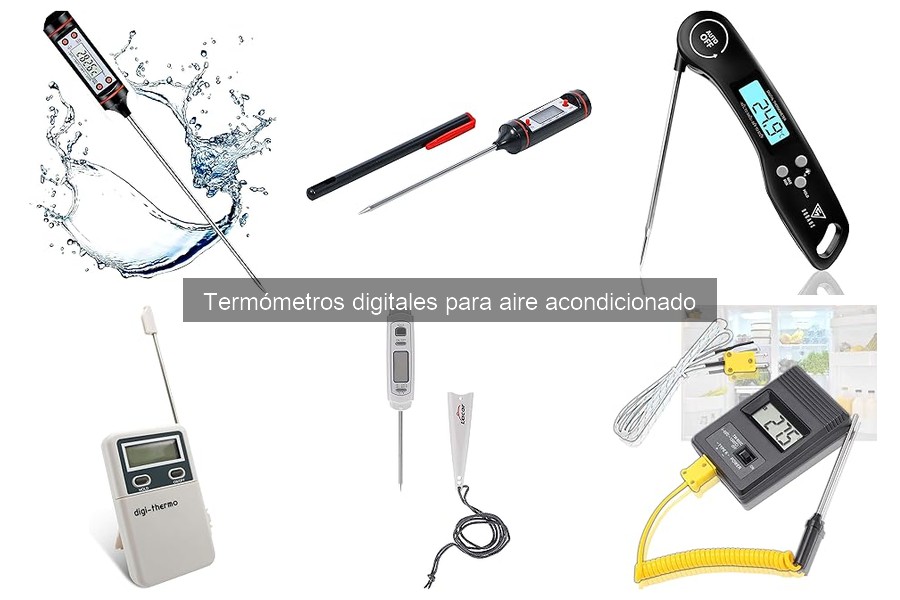 Mejores termómetros digitales para aire acondicionado 2023