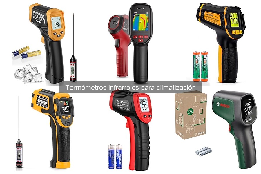 Mejores termómetros infrarrojos para climatización 2023
