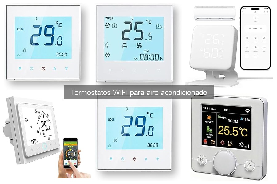 Mejores termostatos WiFi para aire acondicionado 2023