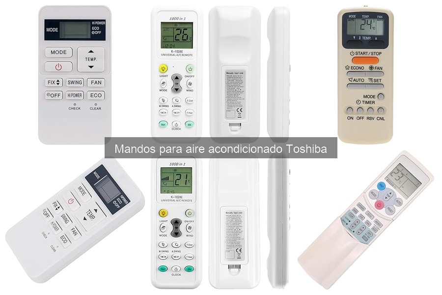 Mejores tiendas para comprar mando aire acondicionado Toshiba