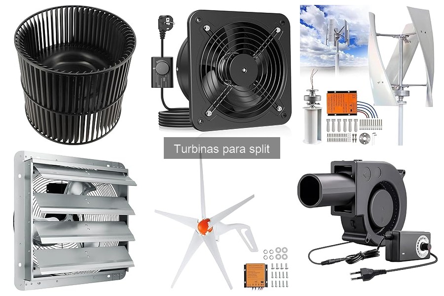 Mejores turbinas para split según expertos: calidad y eficiencia