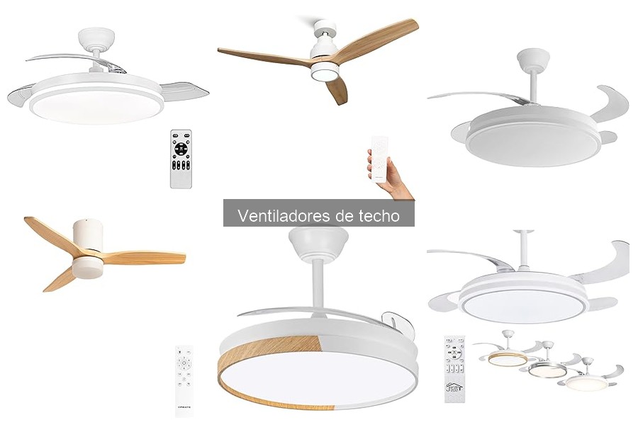 Mejores ventiladores de techo silenciosos: comparativa 2023