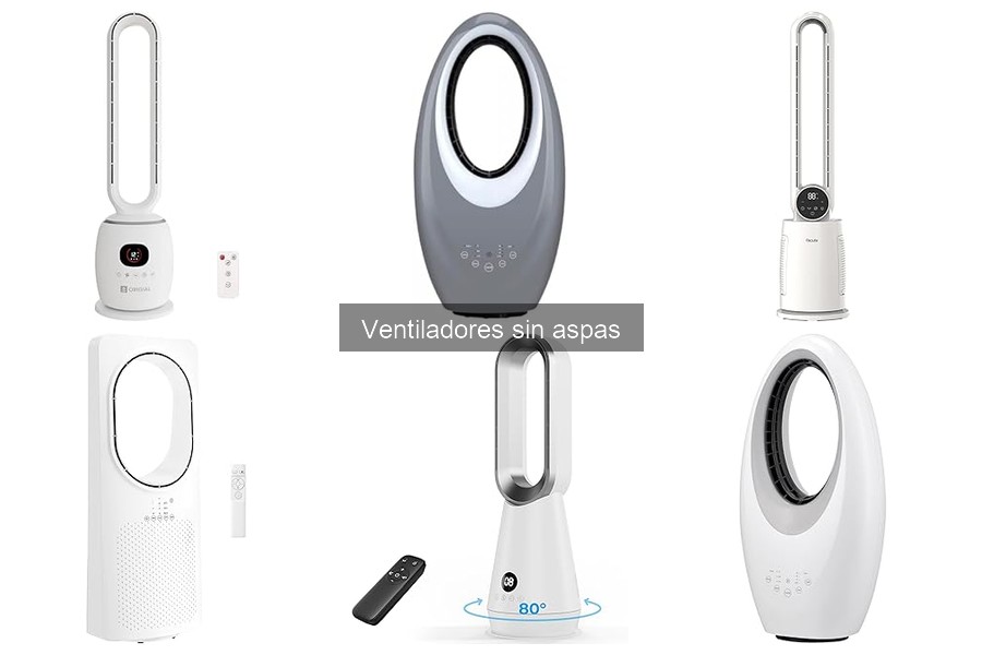 Mejores ventiladores sin aspas para habitaciones pequeñas