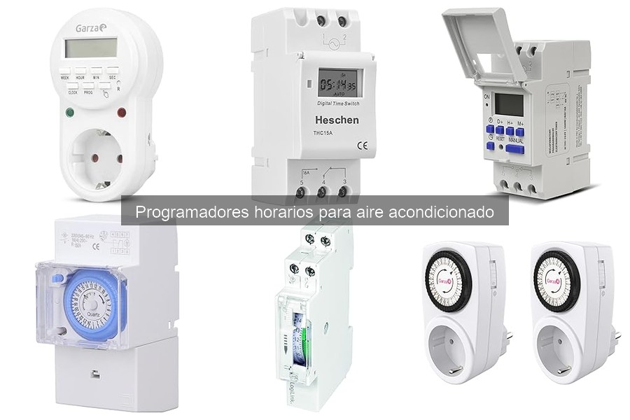 Ofertas en programadores horarios para aire acondicionado