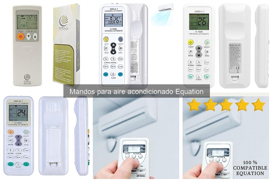 Opiniones de mandos para aire acondicionado Equation