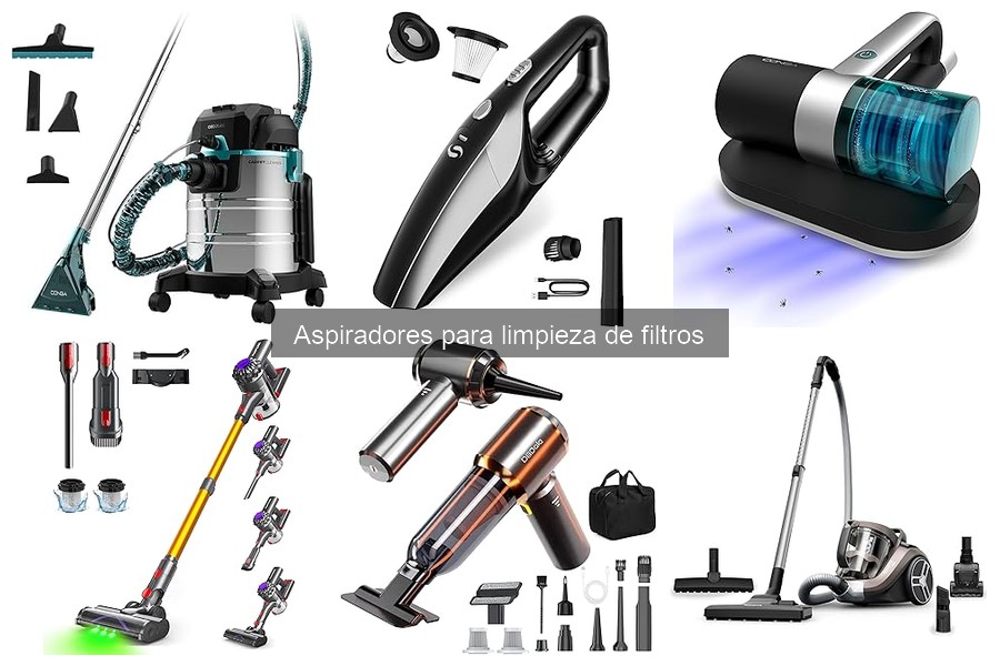 Opiniones sobre aspiradores para limpieza de filtros