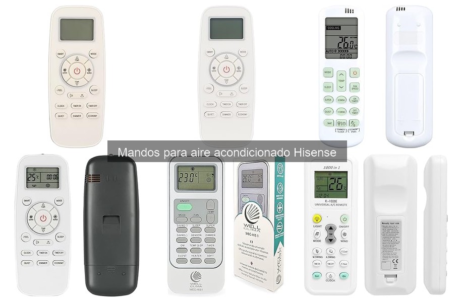 Opiniones sobre el Mando Aire Acondicionado Hisense X