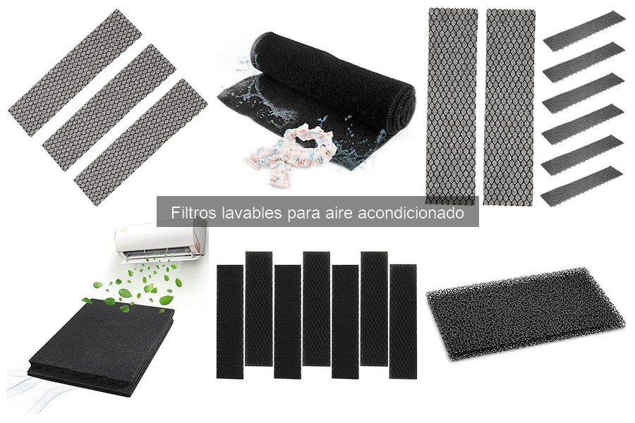 Opiniones sobre filtros lavables para aire acondicionado