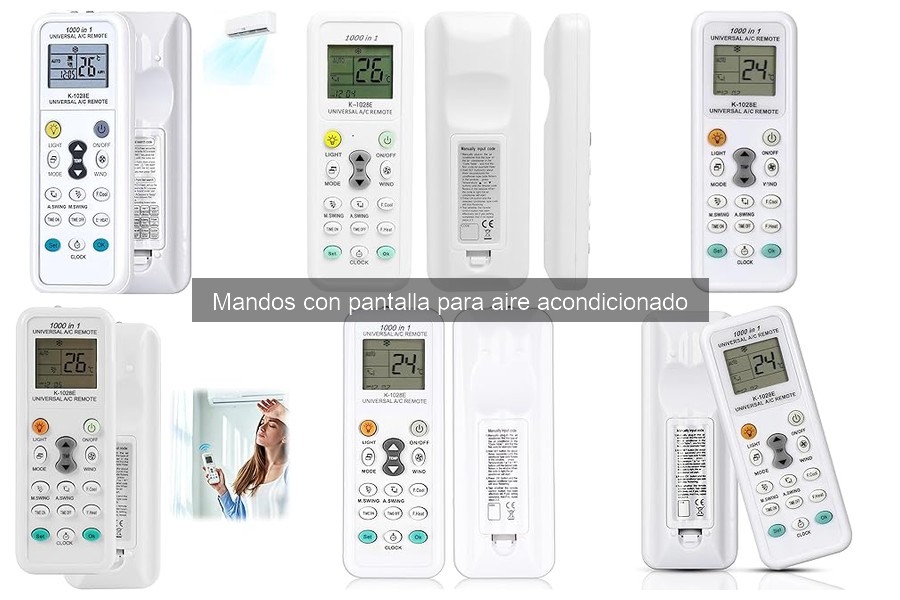 Opiniones sobre mandos con pantalla para aire acondicionado