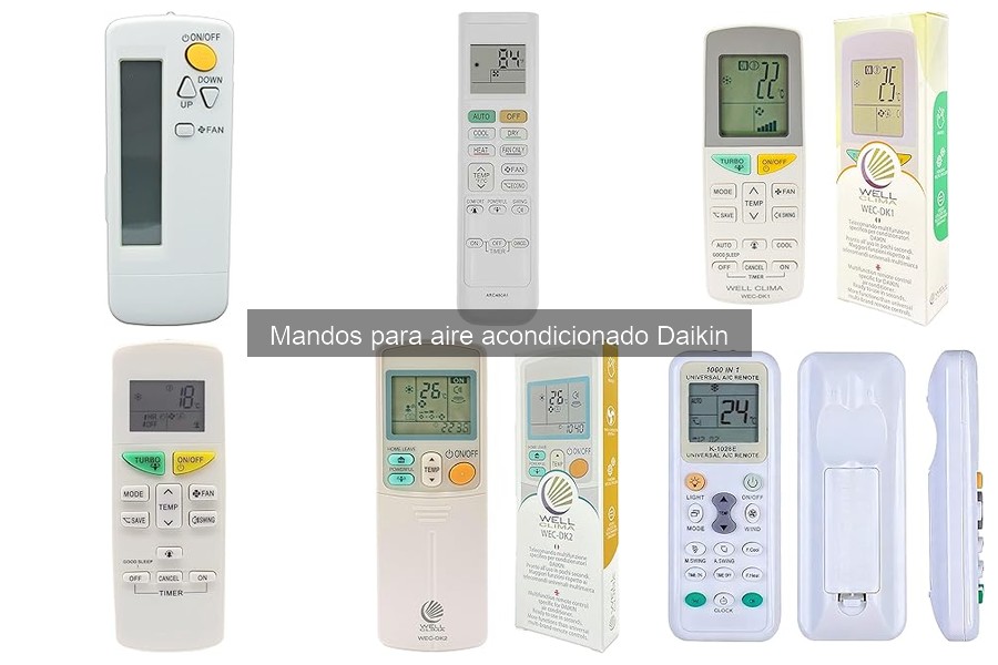 Opiniones sobre Mandos para Aire Acondicionado Daikin