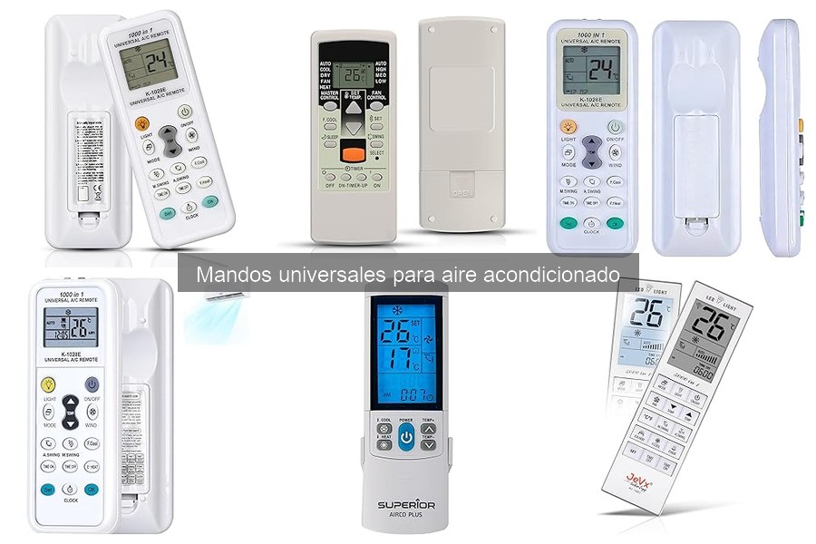 Opiniones sobre mandos universales para aire acondicionado