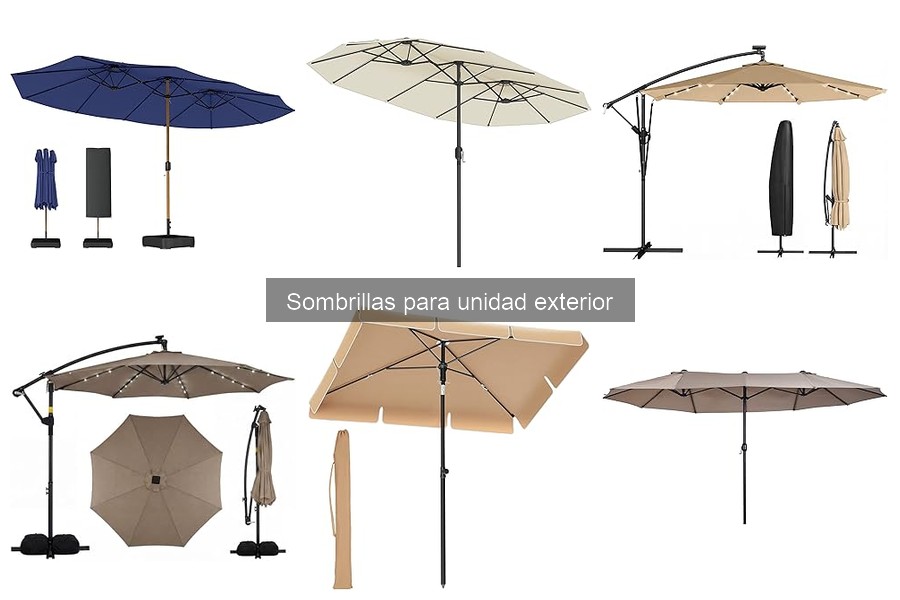 Opiniones sobre sombrillas para unidades exteriores de aire acondicionado