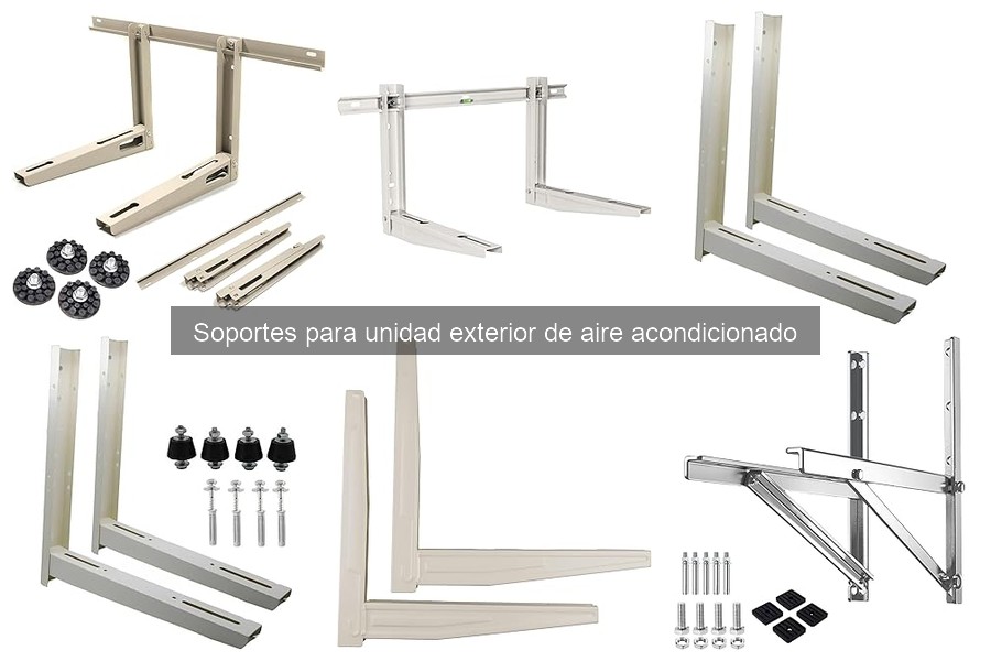 Opiniones sobre soportes para unidad exterior de aire acondicionado