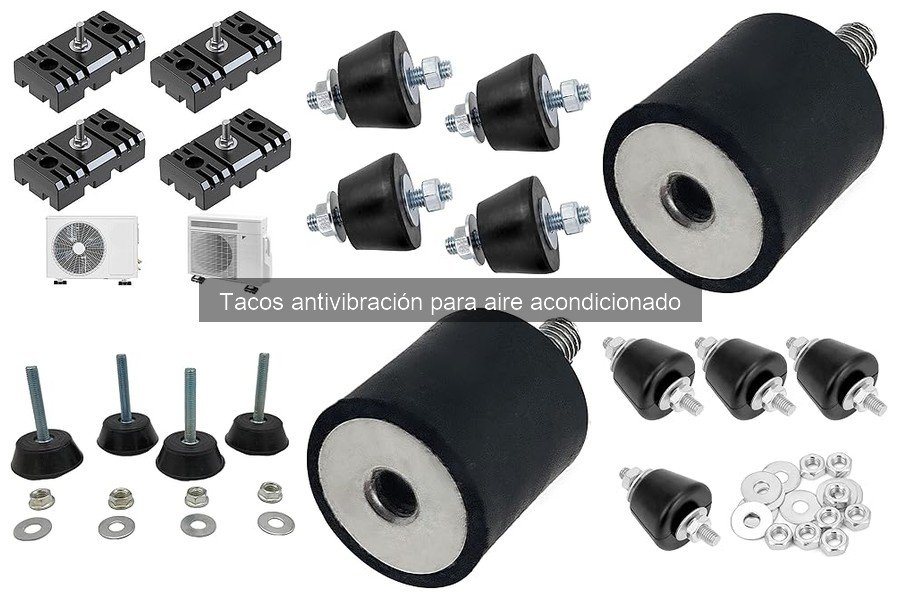Opiniones sobre tacos antivibración para aire acondicionado