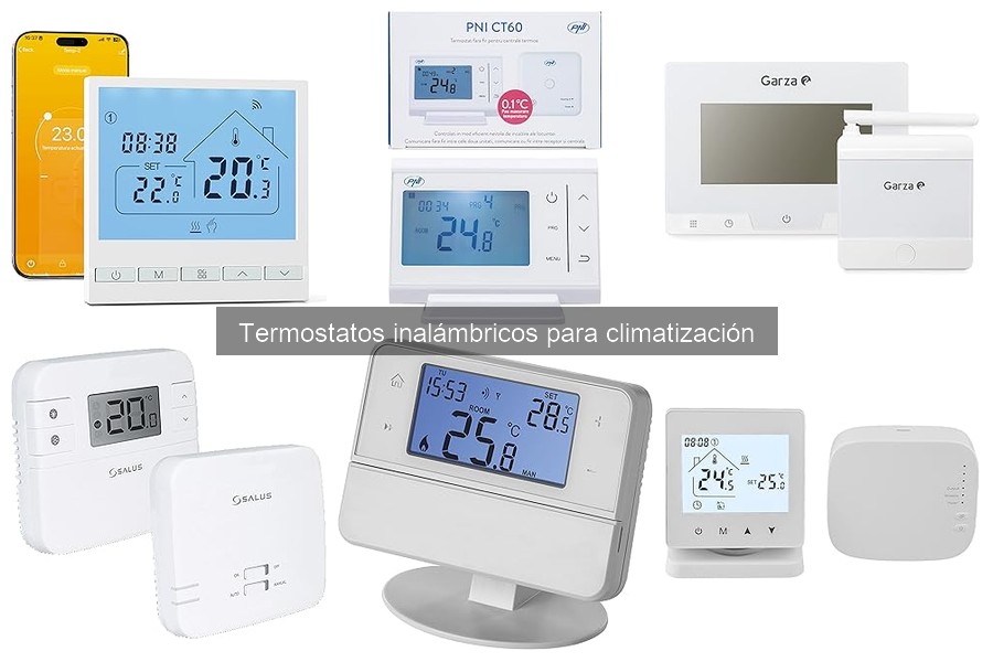 Opiniones sobre termostatos inalámbricos para climatización