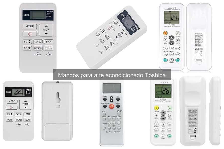 ¿Por qué el mando de aire acondicionado Toshiba pierde señal?