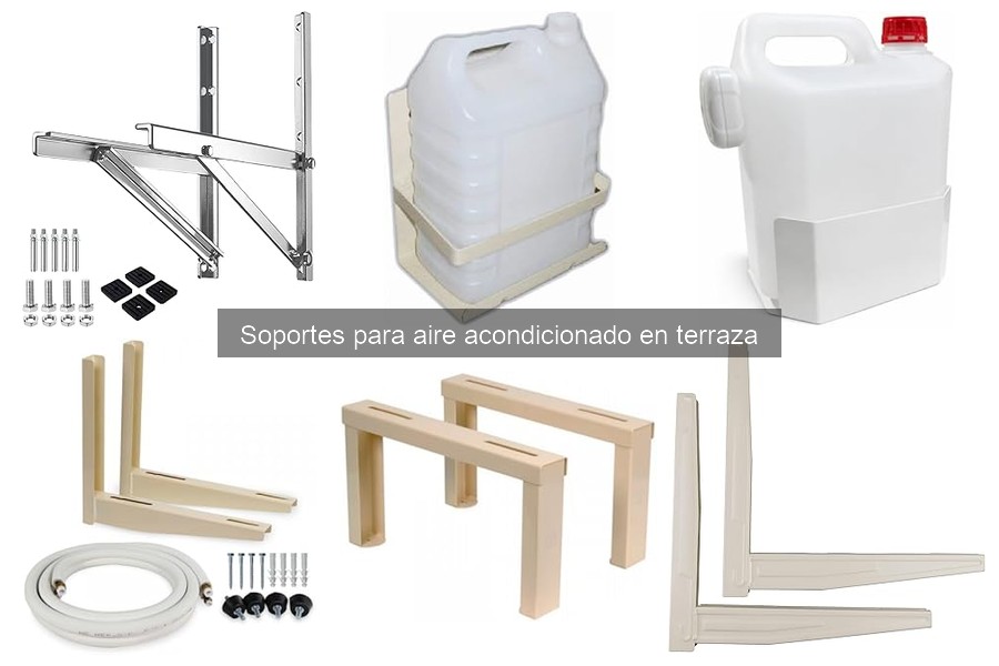 Precio medio de soportes para aire acondicionado en terraza