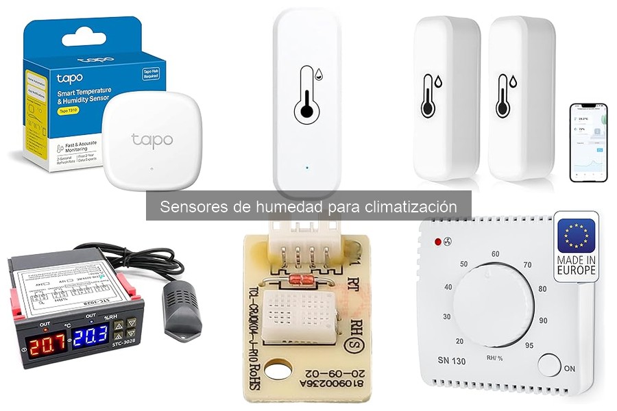 Precio promedio de sensores de humedad para climatización